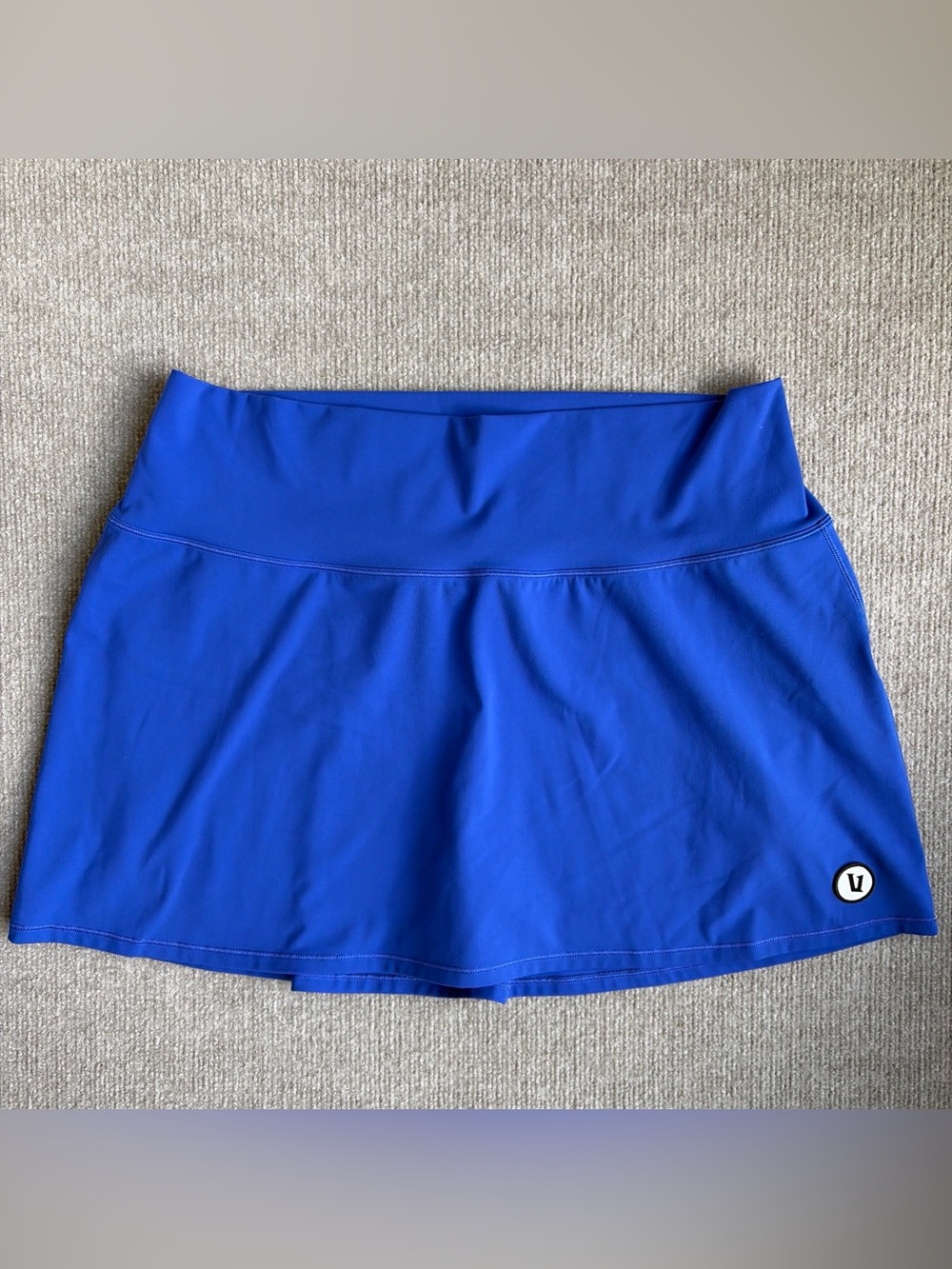 Vuori Women's XL Volley Tennis Skort, Copenhagen Blue